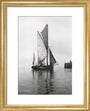 Fishing smack, c.1920s. art print extra small gold Art Print - Science Museum Shop