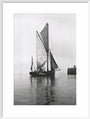 Fishing smack, c.1920s. art print large white Art Print - Science Museum Shop