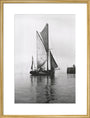 Fishing smack, c.1920s. art print large gold Art Print - Science Museum Shop