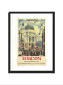 Poster, London & North Eastern Railway, 'London', St Paul's Cathedral by James Bateman, 1939. art print small none Art Print - Science Museum Shop