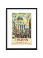 Poster, London & North Eastern Railway, 'London', St Paul's Cathedral by James Bateman, 1939. art print large none Art Print - Science Museum Shop
