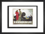 Edinburgh by Frank Newbould. art print small black Art Print - Science Museum Shop