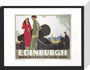 Edinburgh by Frank Newbould. stretched canvas small none Art Print - Science Museum Shop