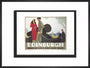 Edinburgh by Frank Newbould. art print large black Art Print - Science Museum Shop