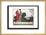 Edinburgh by Frank Newbould. art print large gold Art Print - Science Museum Shop