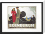 Edinburgh by Frank Newbould. stretched canvas medium none Art Print - Science Museum Shop