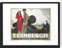 Edinburgh by Frank Newbould. stretched canvas large none Art Print - Science Museum Shop