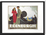 Edinburgh by Frank Newbould. stretched canvas extra large none Art Print - Science Museum Shop