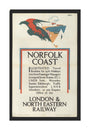 Norfolk Coast - Illustrated Travel Booklets for 1926 Holidays, by Frank Newbould unstretched canvas large none Art Print - Science Museum Shop