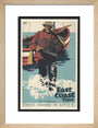 East Coast Types, No 3, The Lobsterman, by Frank Newbould, 1931. art print small natural Art Print - Science Museum Shop