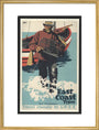 East Coast Types, No 3, The Lobsterman, by Frank Newbould, 1931. art print large gold Art Print - Science Museum Shop