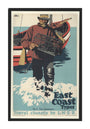 East Coast Types, No 3, The Lobsterman, by Frank Newbould, 1931. unstretched canvas extra large none Art Print - Science Museum Shop