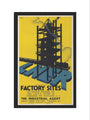 Poster, London & North Eastern Railway, Factory Sites, by Frank Newbould. art print small none Art Print - Science Museum Shop