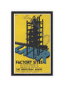 Poster, London & North Eastern Railway, Factory Sites, by Frank Newbould. unstretched canvas small none Art Print - Science Museum Shop