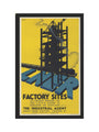 Poster, London & North Eastern Railway, Factory Sites, by Frank Newbould. art print medium none Art Print - Science Museum Shop