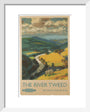 Poster, Norman Hepple, The River Tweed 1955 art print extra small white Art Print - Science Museum Shop
