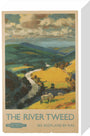 Poster, Norman Hepple, The River Tweed 1955 stretched canvas small none Art Print - Science Museum Shop