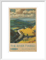 Poster, Norman Hepple, The River Tweed 1955 art print medium white Art Print - Science Museum Shop