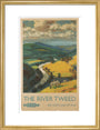 Poster, Norman Hepple, The River Tweed 1955 art print medium gold Art Print - Science Museum Shop
