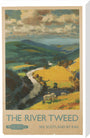Poster, Norman Hepple, The River Tweed 1955 stretched canvas large none Art Print - Science Museum Shop
