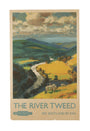 Poster, Norman Hepple, The River Tweed 1955 unstretched canvas extra large none Art Print - Science Museum Shop