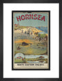 Hornsea, Yorkshire - Lake-Land by the Sea art print small black Art Print - Science Museum Shop