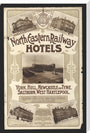 North Eastern Railway Hotels stretched canvas extra large none Art Print - Science Museum Shop