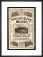 North Eastern Railway Hotels art print medium black Art Print - Science Museum Shop