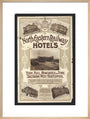 North Eastern Railway Hotels art print large natural Art Print - Science Museum Shop