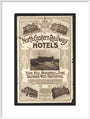 North Eastern Railway Hotels art print extra large white Art Print - Science Museum Shop