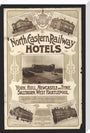 North Eastern Railway Hotels stretched canvas large none Art Print - Science Museum Shop