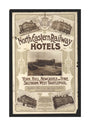 North Eastern Railway Hotels unstretched canvas large none Art Print - Science Museum Shop