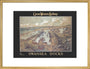 Great Western Railway, reproduction, Swansea Docks. art print large gold Art Print - Science Museum Shop