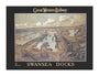 Great Western Railway, reproduction, Swansea Docks. unstretched canvas extra large none Art Print - Science Museum Shop