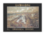 Great Western Railway, reproduction, Swansea Docks. unstretched canvas large none Art Print - Science Museum Shop