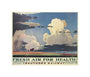 Reproduction poster, Southern Railway, 'Fresh Air for Health' by H Alker Tripp. unstretched canvas small none Art Print - Science Museum Shop