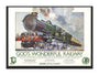 BBC Local Radio, 'God's Wonderful Railway', 1985. unstretched canvas extra large none Art Print - Science Museum Shop