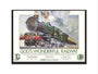 BBC Local Radio, 'God's Wonderful Railway', 1985. art print large none Art Print - Science Museum Shop
