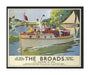 'The Broads', by Arthur Micheal, 1937. unstretched canvas large none Art Print - Science Museum Shop