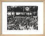 Holidaymakers at Waterloo Station, London, 1946. art print extra small natural Art Print - Science Museum Shop