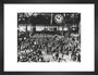 Holidaymakers at Waterloo Station, London, 1946. art print small black Art Print - Science Museum Shop
