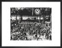 Holidaymakers at Waterloo Station, London, 1946. art print medium black Art Print - Science Museum Shop