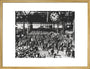 Holidaymakers at Waterloo Station, London, 1946. art print large gold Art Print - Science Museum Shop