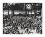 Holidaymakers at Waterloo Station, London, 1946. unstretched canvas extra large none Art Print - Science Museum Shop