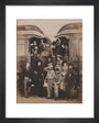 Wealthy rail passengers, August 1876. art print extra small black Art Print - Science Museum Shop