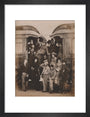 Wealthy rail passengers, August 1876. art print small black Art Print - Science Museum Shop
