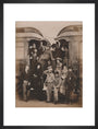 Wealthy rail passengers, August 1876. art print medium black Art Print - Science Museum Shop
