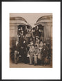 Wealthy rail passengers, August 1876. art print large black Art Print - Science Museum Shop
