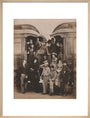 Wealthy rail passengers, August 1876. art print large natural Art Print - Science Museum Shop