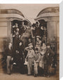 Wealthy rail passengers, August 1876. stretched canvas medium none Art Print - Science Museum Shop